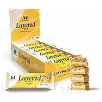 Layered Protein Bar - 12 x 60g - Weiße Schokolade und Karamell