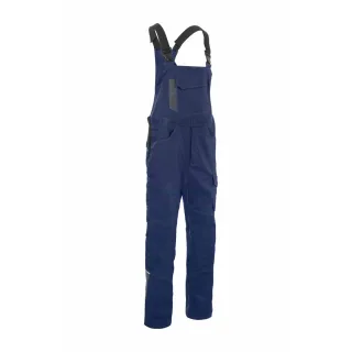 KÜBLER ICONIQ PRO Latzhose - Langgröße dunkelblau/mittelgrau 54L - 3145 5380-4895-54L