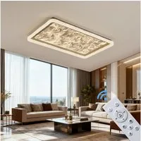 Eurotondisplay LED Deckenleuchte LED Deckenleuchte Fernbedienung Lichtfarbe/Helligkeit einstellbar, LED fest integriert, Warmweiß, Neutralweiß, Kaltweiß, Mit Fernbedienung Lichtfarbe- und Helligkeit einstellbar