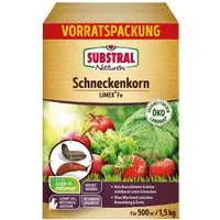 Substral Pflanzendünger Schneckenkorn 1,5 kg Nacktschnecken Schutz Granulat für 500 m², 1-St., 1,5 kg Pellets, Schutz des Gemüse, Salat, Zierpflanzen Außenbereich