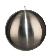 Gasper Hängedekoration EDELSTAHL-KUGEL HÄNGER gebürstet ca.15cm mit Aufhängung.
