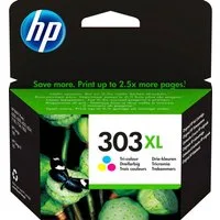 HP HP original Druckerpatrone 303XL Tri Color (Y/C/M) Tintenpatrone (1-tlg., 3 Probemonate gratis* drucken)