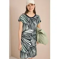 CECIL Jerseykleid mit grafischem Muster