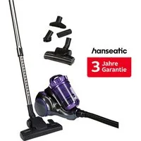 Hanseatic Bodenstaubsauger Edition, hohe Saugkraft dank Zyklonentechnologie, 600 W, beutellos, inkl. 3 Jahre Herstellergarantie