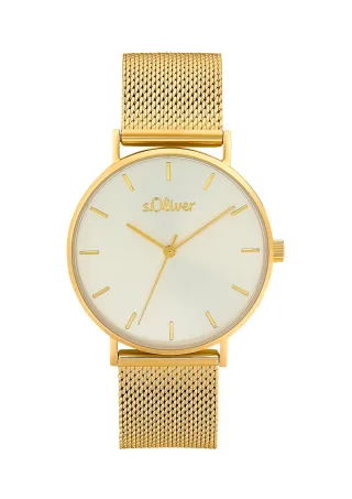 s.Oliver - Uhren gold - Gr. - 23