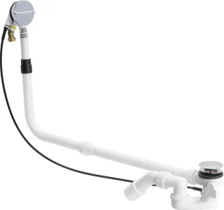 Viega Ab-und Überlauf Multiplex Trio, 6161.71 in 1070mmxDN40/50 verchromt 727727