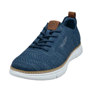 bugatti Sneaker Freizeitschuh, Halbschuh, Schnürer mit Fersenpolsterung