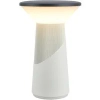 Briloner Leuchten LED Tischleuchte PILIA, LED wechselbar, Warmweiß, 15x24 cm, Akku tauschbar, Indoor/Outdoor, Wohnzimmer, Balkon