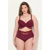Ulla Popken Longline-BH TRUYOU Bügel-BH Spitze Softcups