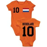 Youth Designz Kurzarmbody Niederlande Kinder Baby Body Strampler mit trendigem Motiv