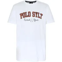 Polo Sylt Print-Shirt im Logo-Look