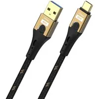 OEHLBACH Primus AC USB-Kabel, USB 3.2 Gen 1 Typ-A, USB Typ-C (50 cm), Anschlusssockel