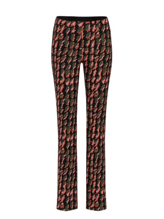Marc Cain Collections - Hose FREDERICA aus Scubajersey tigerlily - Gr. - 44