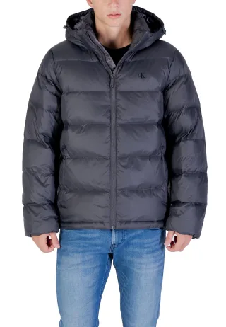 Kapuze Puffer Zip-Jacke