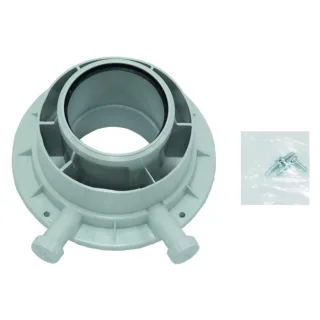 Vaillant Geräteanschlussstück Ø 80/125 PP 303926 konzentrisch an Abgasleitung