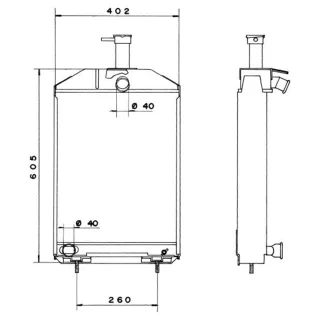NRF Motork?hler gel?tet 52189
