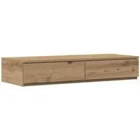 vidaXL Bett Bettschubladen Artisan-Eiche 75 x 36,5 x 16.5 cm Holzwerkstoff (1-tlg)