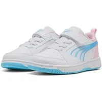 PUMA REBOUND V6 LO JELLY HEAVEN AC PS Sneaker für Kinder, mit leicht profilierter Gummilaufsohle