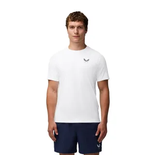 Castore Adapt Trainings-T-Shirt Polyester Herren Weiß Sport-T-Shirts