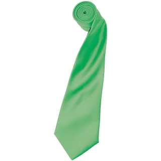 Premier Mens Plain Satin Krawatte (schmale Klinge) (2er-Pack) (Apfel)
