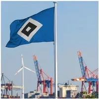 VertriebsArena GmbH Fahne HSV Fahne 'Schrebergarten'