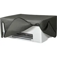 kwmobile Abdeckhaube kwmobile Cover kompatibel mit HP Smarttank 5105 / Smarttank 5101 -, 1x Universal Kopfhörer Haken für In-Ear Headphones