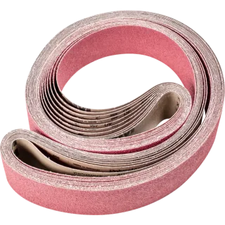PFERD TOOLS Keramikkorn Schleifband BA höchster Abtrag auf Stahl mit Bandschleifer Langband - 45005817