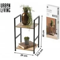 Urban Living Standregal COLORADO Etagen Regal Standregal Kellerregal Aktenablage, in Sonoma-Eichen-Dekor, Regalboden: 5 Kg belastbar
