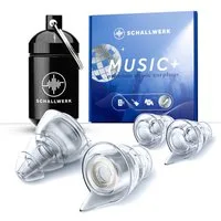 Schallwerk Gehörschutzstöpsel SCHALLWERK ® Music+ Gehörschutz Ohrstöpsel dämpft Lärm