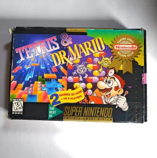 Tetris & Dr. Mario [SNES]