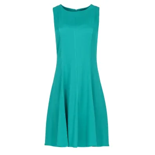 Cloche-Kleid in grüner Farbe
