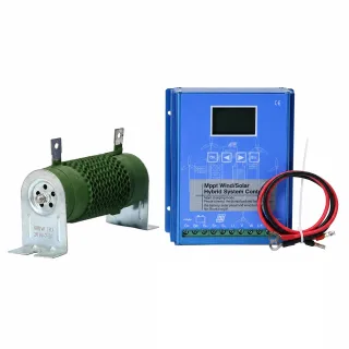 MPPT Wind Solar for Hybrid Charge Controller With Dump Load Resistor 12V 24V 48V Auto LCD Display Light Control Overload