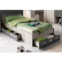 Parisot Jugendbett Fabric, Einzelbett inkl. Schubkasten