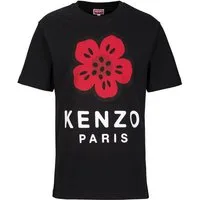 KENZO T-Shirt Tee Boke Flower Di Cotone