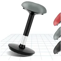 FLEXISPOT Drehhocker Drehhocker mit Gummifuß, Flexispot Bürostuhl, Ergonomischer Schreibtischstuhl, 30° Schaukelbar
