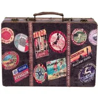 BIRENDY Dekoobjekt Truhe Kiste KD1291 Geschenkbox Holztruhe Vintage Look Schatzkiste .