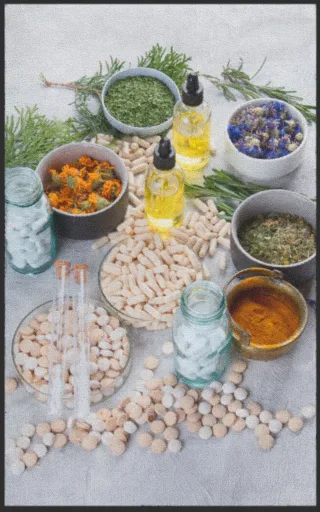 Fussmatte Medizin 7246 | Größe: 90 cm x 130 cm