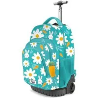 Oh My Pop! Rucksack Trolley Schulranzen Tagesrucksack Trolleyrucksack, Praktische Räder
