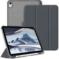 Fintie Tablet-Hülle für iPad 11 Generation 11‘’ 2025 (A16), iPad 10 Generation 10.9'' 2022, ultradünn, mit Stifthalter, transparenter Rückseite, Auto Schlaf/Wach