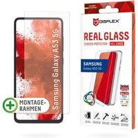 Displex Displayschutzglas Real Glass + Case für Samsung Galaxy A53 5G, Rundumschutz bestehend aus Screen Protector und Case