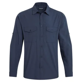Craghoppers - "Kiwi II" Hemd für Herren, Langärmlig (Schattiertes Blau)