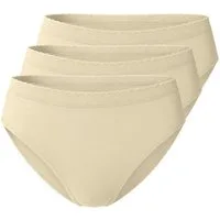 Yenita® Slip Microfaser Bikinislip (3-St) in angenehmer Microfaserqualität