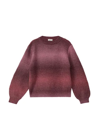 s.Oliver - Strickpullover pink/blau - Gr. - 122