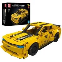 Mould King 15081 Bumblebee mit Pullback-Motor Konstruktionsspielsteine