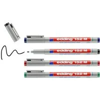 edding Marker edding 152 M Folienschreiber non-permanent 4er-Set