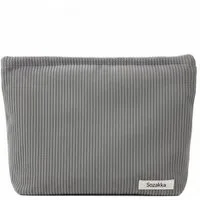 Malantis Kosmetiktasche Malantis Kosmetiktasche aus Cord – Etui & Reise-Organizer (Kulturbeutel aus umweltbewussten Kord Material, 1-tlg., Kosmetiktasche, Stifte Etui, Federmäppchen), Reisekosmetiktasche zum Aufbewahren von Make-up, Parfüm, Brille et