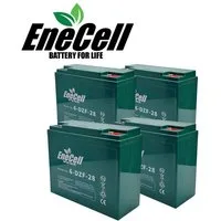 ENECELL Akkupack Ersatzakku für E-Trike Emobile Seniorenmobile Akkupacks 28000 mAh (48 V), Erweiterungsakku