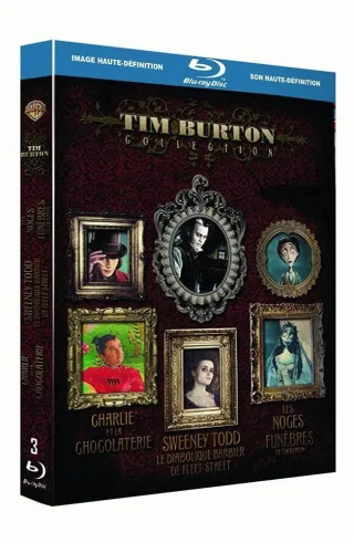 Coffret Tim Burton 3 Blu-ray [Blu-ray]