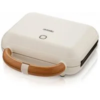 Arendo 3-in-1-Sandwichmaker 3in1 Sandwichmaker, Waffeleisen & Kontaktgrill mit Wechselplatten, 900 W, 2 Zonen Panini Grill mit Wechselplatten & Temperaturkontrolle BPA-frei