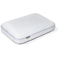 Dunlopillo Nackenstützkissen Clima Flex, NEUHEIT Viskoschaum mit kühlender & wärmender Seite, Bezug: Polyester & Viskose, Seitenschläfer, Rückenschläfer, in Größe 60 x 50 x 15 cm, Individuell anpassbar: mit drei Einlagen